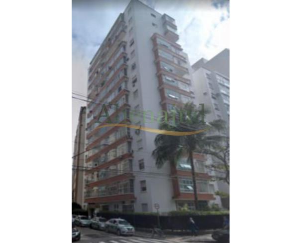 Foto de Apart. c/ 2 dorms. e área de construção de 113,89m² localizado na Rua Dr. Arthur Assis em Santos/SP