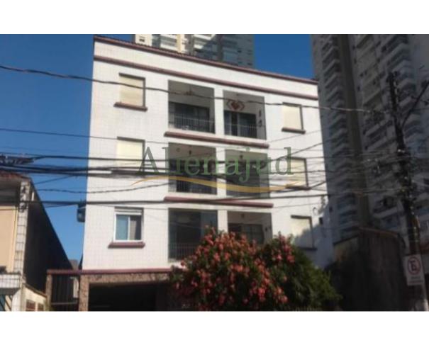 Foto de Apart. c/ 3 dorms. e área construída de 114,90m² situado na Rua Antonio Bento em Santos/SP