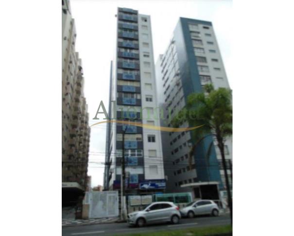 Foto de Apart. kitnet c/ área construída de 35,00m² situado na Av. Presidente Wilson em Santos/SP