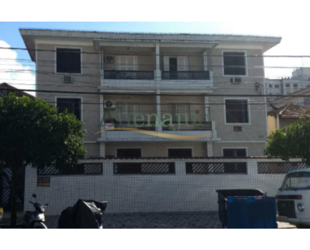 Foto de Apart. c/ 2 dorms. e área construída de 65,00m² situado na Rua Pedro Américo em Santos/SP