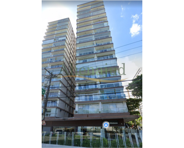 Foto de 50% do Apart. c/ 3 dorms. e área útil de 135,223m² situado na Av. Vicente de Carvalho em Santos/SP