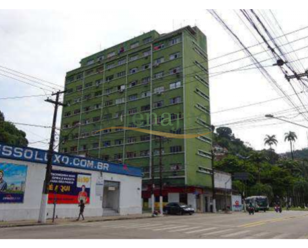 Foto de Apart. c/ área útil de 18,53m² situado na Av. São Francisco em Santos/SP