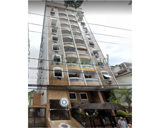 Foto de DIREITOS - Apart. c/ área útil de 111,31m² situado na Av. Sen. Pinheiro Machado em Santos/SP