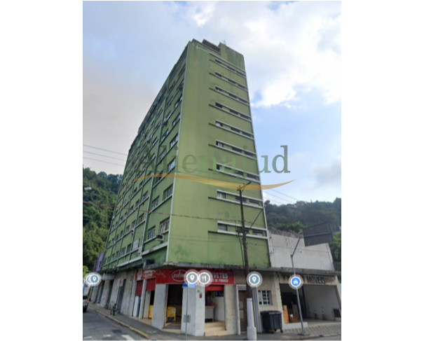 Foto de Apart. c/ área útil de 18,53m² situado na Av. São Francisco em Santos/SP
