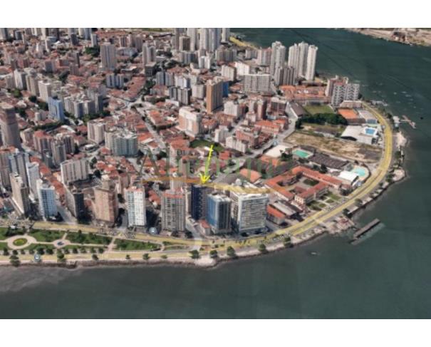 Foto de Apto. c/ 164m² e 3 suítes na Ponta da Praia em Santos/SP