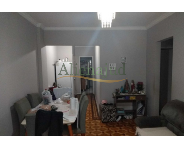 Foto de Apart. c/ 2 dorms. e área útil de 65,00m² situado na Rua Bassin Nagib Trabulsi em Santos/SP