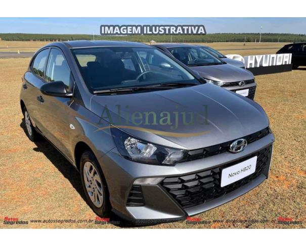 Foto de Carro Hyundai HB20 10M Sense, prata, 2022/2023