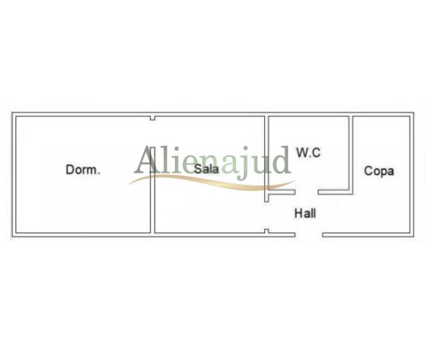 Foto de Apart. c/ área construída de 51,011 m² situado no Bairro José Menino em Santos/SP
