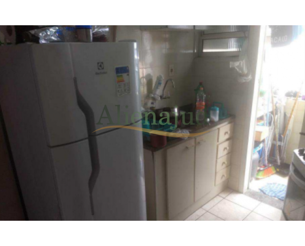 Foto de Apart. c/ 1 dorm. e área útil de 35,87m² situado na Rua Benjamin Constant em Santos/SP