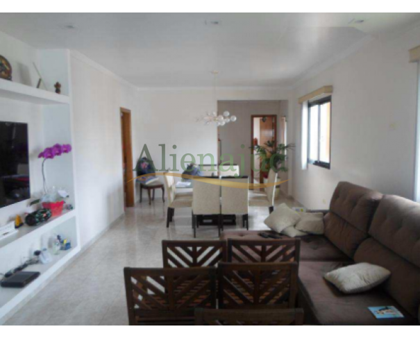 Foto de Apart. c/ área útil de 145,816m² e 2 vagas de garagem situado na Rua Paraíba em Santos/SP
