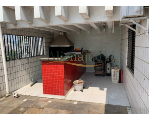 Foto de Apart. c/ área útil de 388,60m² situado na Rua Enguaguaçú em Santos/SP