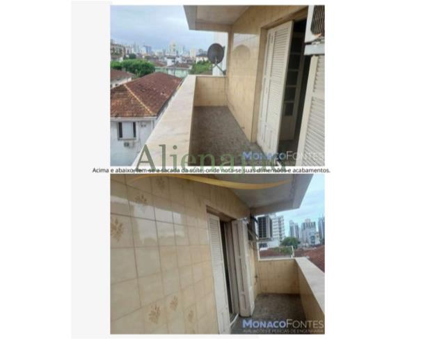Foto de DIREITOS - Apto. c/ 281,47m² no bairro Embaré em Santos/SP