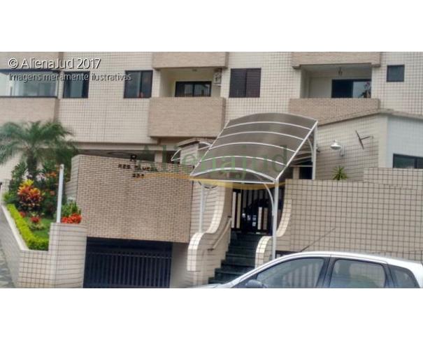 Foto de Apartamento Duplex nº 905 do Edifício Tamega - Bairro Embaré - Santos/SP
