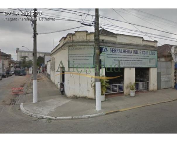 Foto de Galpão de esquina com área de 261m² - Av. Senador Dantas - Santos/SP