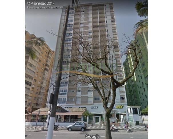Foto de Apart. c/ 96m² em frente a praia - Aparecida - Santos/SP