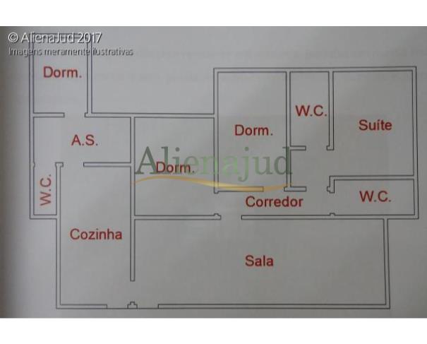 Foto de Apart. 3 dorms c/ 1 suíte - área de 176m² - Ponta da Praia - Santos/SP