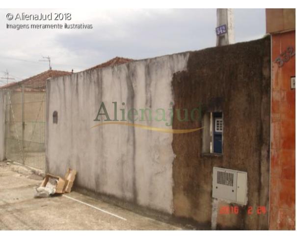 Foto de Terreno c/ Casa - área de 250m² - Santa Maria - Santos/SP