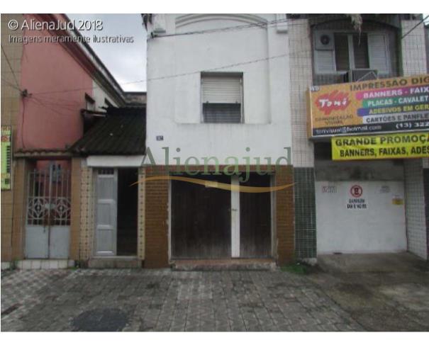Foto de Casa 2 dorms. c/ 84,24m² situada a Rua Campos Melo - Vila Mathias - Santos/SP