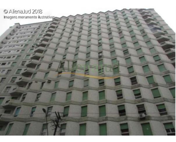 Foto de Living c/ 21m² situado a Rua Alexandre Martins - Embaré - Santos/SP
