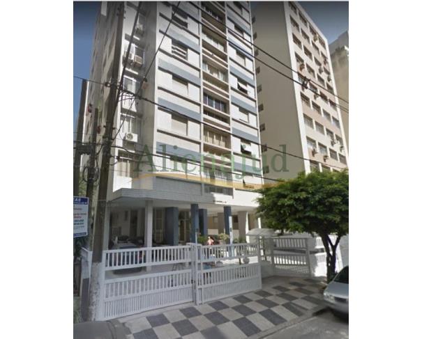 Foto de Apart. 1 dorm. c/ área total de 55m² situado a Rua Dr. Arthur Assis - Boqueirão - Santos/SP