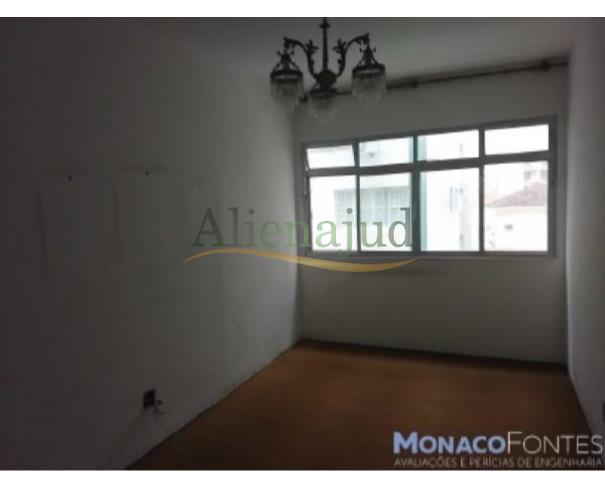 Foto de Apart. 1 dorm. c/ área útil de 51m² situado Rua Quintino Bocaiuva - Gonzaga - Santos/SP