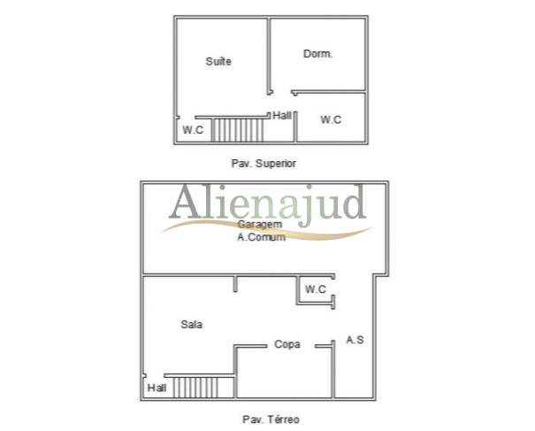 Foto de 33,33333% do Apart. tipo duplex situado à Rua Aureliano Coutinho - Santos/SP