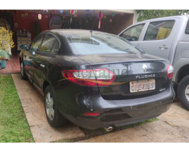 Foto de LOTE 014 - Veículo Renault Fluence, preto, Dyn 2.0 A 2012/2013