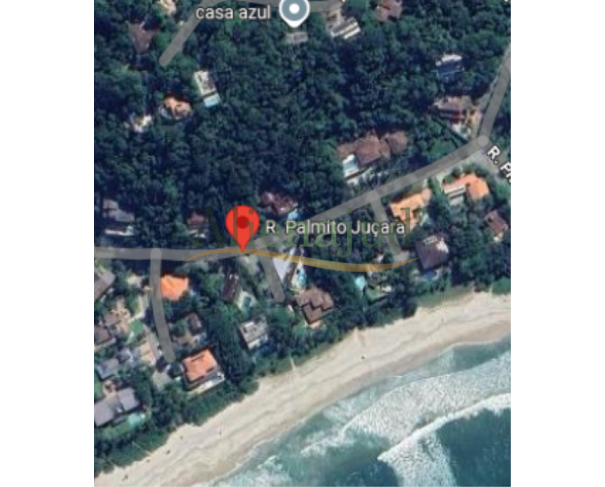 Foto de Lote c/ residência construída e 1.200m² - Balneário Praia do Perequê - Guarujá/SP