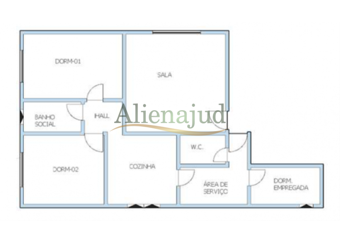 Imagem do imóvel Apart. c/ 2 dorms. e área útil de 72,20m² situado na Rua Rio de Janeiro Apart. c/ 2 dorms. e área útil de 72,20m² situado na Rua Rio de Janeiro
