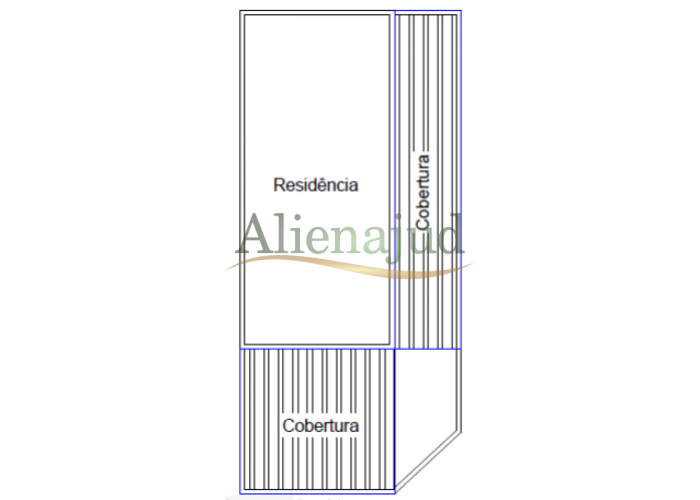 Imagem do imóvel Casa residencial térrea geminada com a área de 50,66m² Casa residencial térrea geminada com a área de 50,66m²