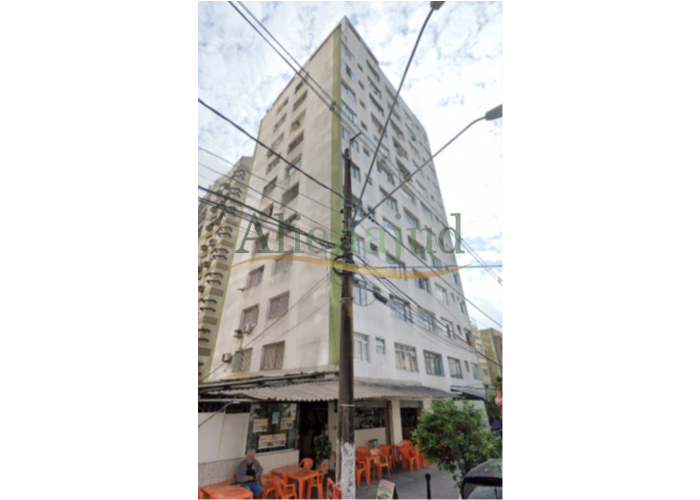 Edifício Esmeralda - Centro - São Vicente Apto. c/ 39m² - Centro - São Vicente/SP