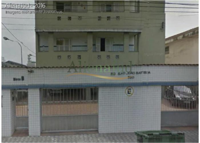 Imagem do imóvel 4ª VC Santos- Ed. São João Baptista APTO-AU 60m²-Vila Mathias-Santos/SP
