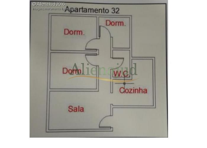 Imagem do imóvel 4ª VC Santos - Ap.33, Bloco A4, Condomínio Residencial Jardim Bela Vida I Apartamentos em Vicente de Carvalho