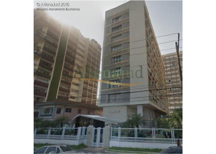 Imagem do imóvel Kichnete n.º 315 do Condomínio Indaiá, Santos/SP Kitchnete - 33m² - Bairro do Boqueirão - Santos/SP