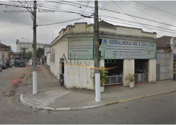Imagem do imóvel Galpão de esquina com área de 261m² - Av. Senador Dantas - Santos/SP Galpão de esquina com área de 261m² - Av. Senador Dantas - Santos/SP