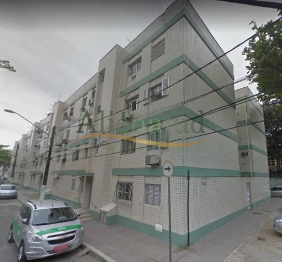 Apart. c/ 3 dorms. e área total de 75,27 m² no BNH em Santos/SP