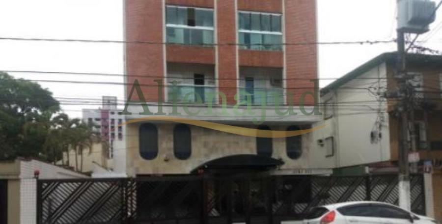 Apart. c/ área útil de 112,84m² situado na Rua Frei Francisco Sampaio em Santos/SP