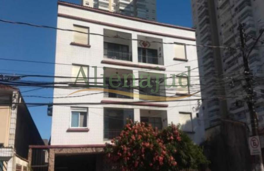 Apart. c/ 3 dorms. e área construída de 114,90m² situado na Rua Antonio Bento em Santos/SP
