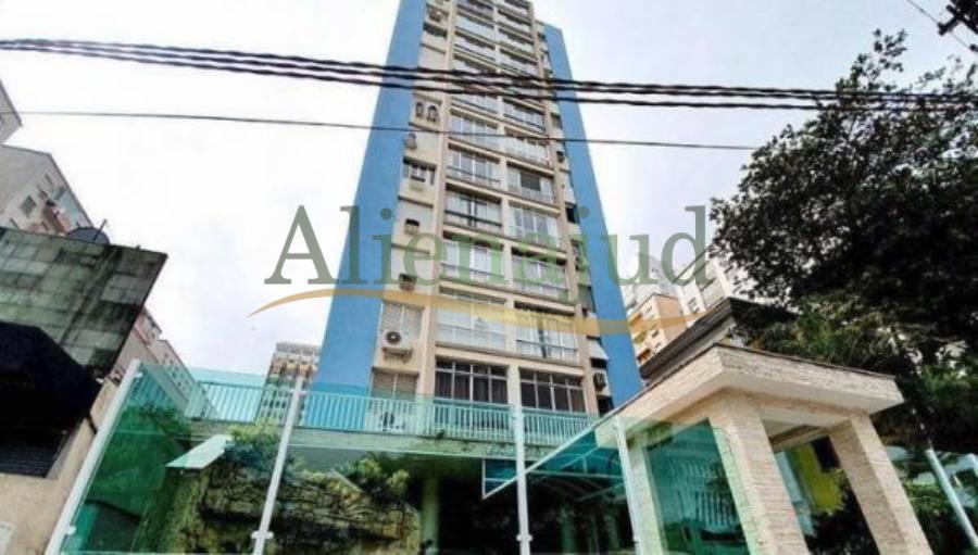 DIREITOS - Apart. c/ área privativa de 23,6400m² situado na Av. Bartolomeu de Gusmão em Santos/SP