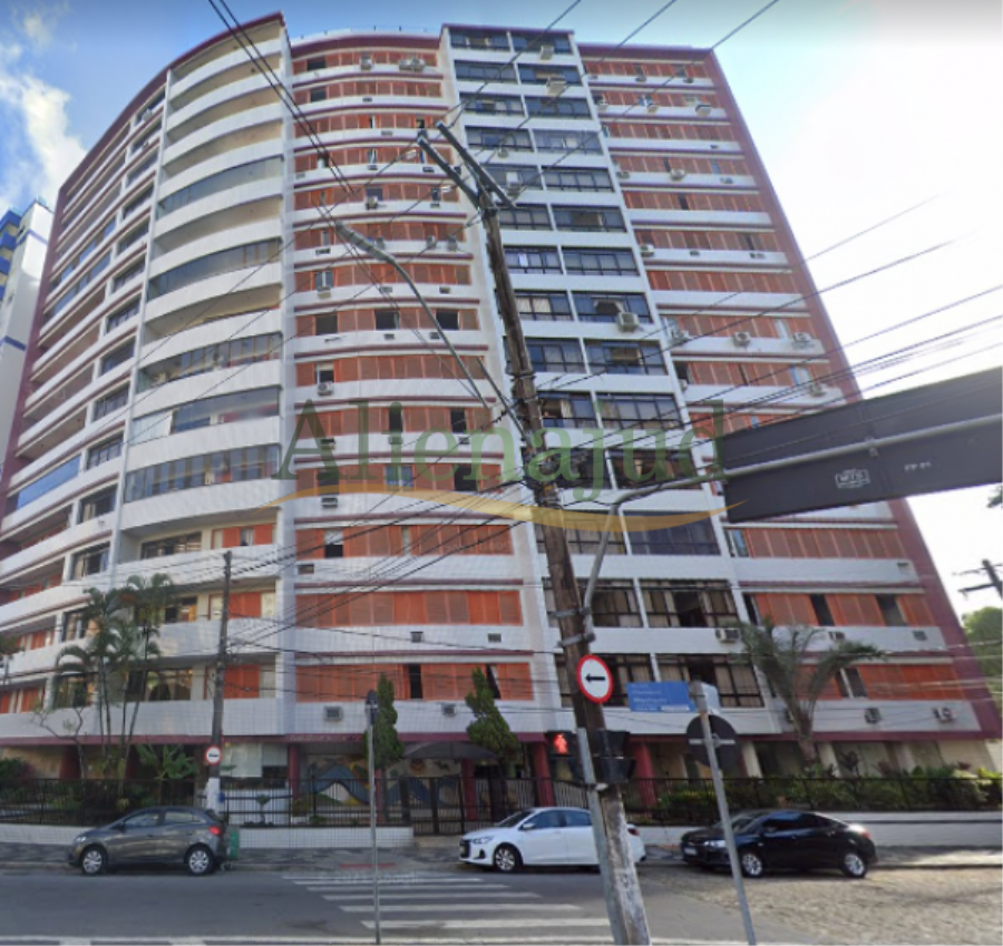 DIREITOS - Apart. c/ 2 dorms. e área útil de 114,26m2 situado na Av. Senador Pinheiro Machado em Santos/SP