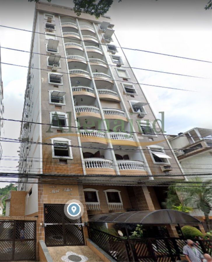 DIREITOS - Apart. c/ área útil de 111,31m² situado na Av. Sen. Pinheiro Machado em Santos/SP