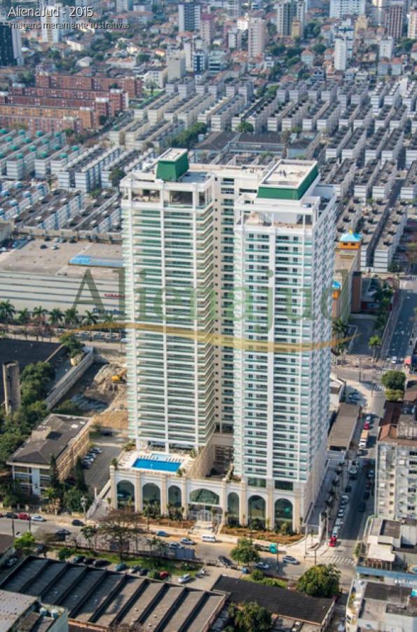 Alienação FiduciáriaVille de France APTO-AU 128m²-Aparecida-Santos/SP, localizado em Santos - SP
