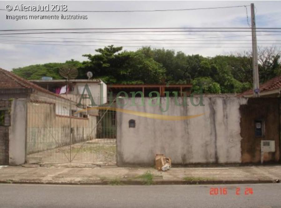 Terreno c/ Casa - área de 250m² - Santa Maria - Santos/SP Terrenos e Sobrado - Santos/SP, localizado em São Paulo - SP