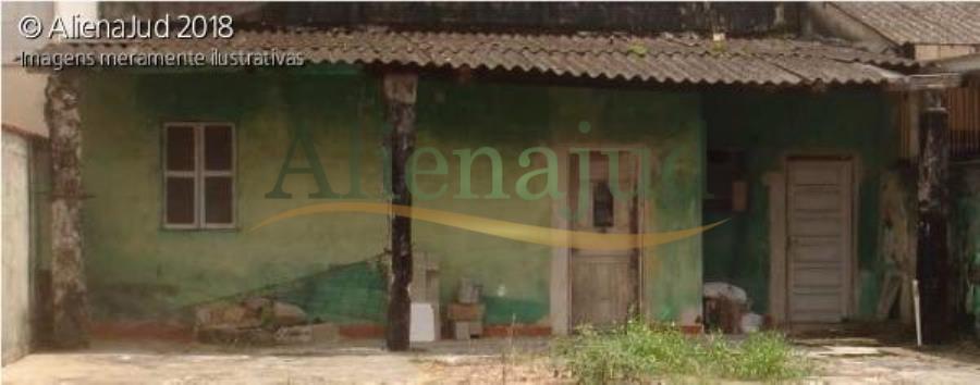 Terreno c/ Casa - área de 250m² - Santa Maria - Santos/SP Terrenos e Sobrado - Santos/SP, localizado em São Paulo - SP