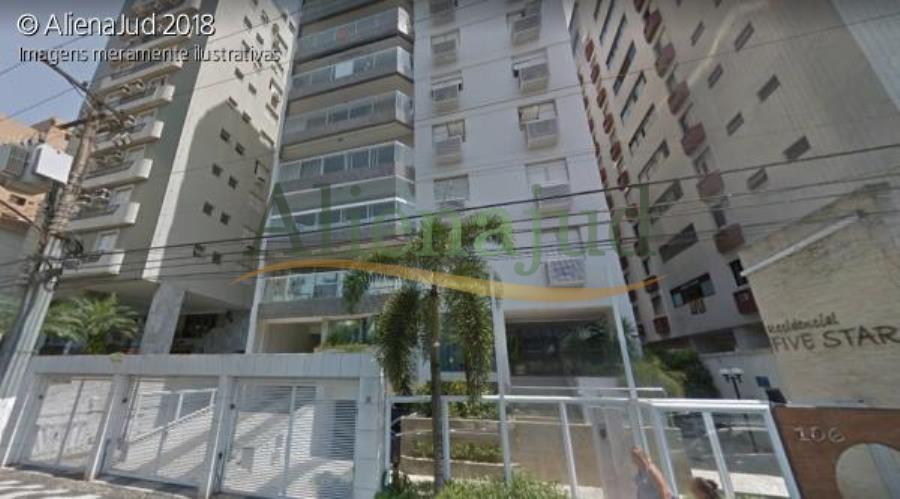 Apart. 4 dorms c/ 212m² situado a Rua Janúario dos Santos - Aparecida - Santos/SP Apart. c/ 212m² e Conjunto Comercial c/ 27m² - Santos/SP, localizado em Santos - SP
