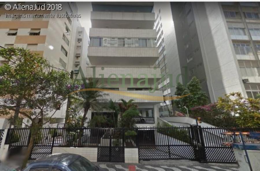 Apart. 3 suítes e 2 vagas de garagem c/ 332m² situado a Rua Arthur Assis - Boqueirão - Santos/SP