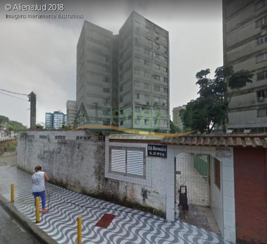 Apart. 2 dorms c/ 67m² situado a Rua Maria Mercedes Féa - Saboó - Santos/SP