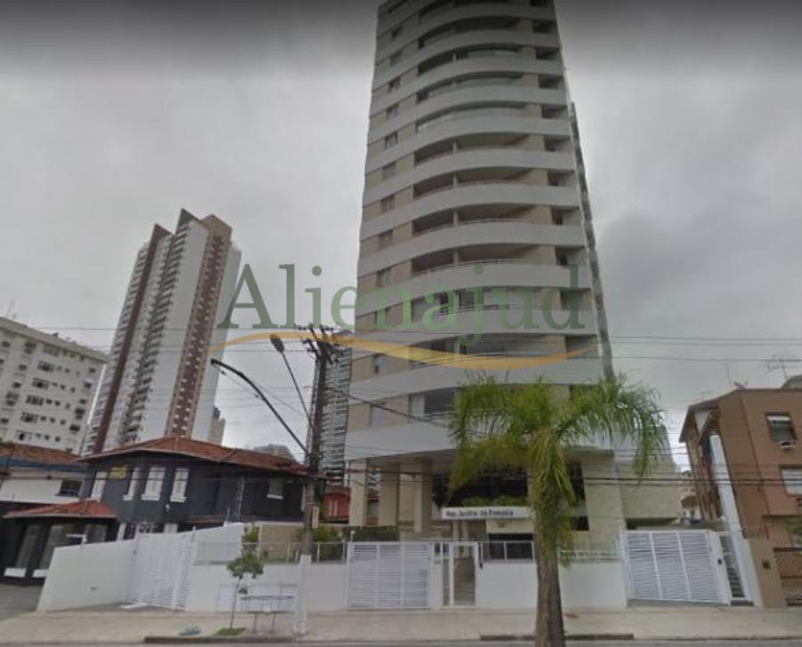 Apart. c/ área privativa de 96m² situado a Av. General Francisco Glicério - Gonzaga - Santos/SP