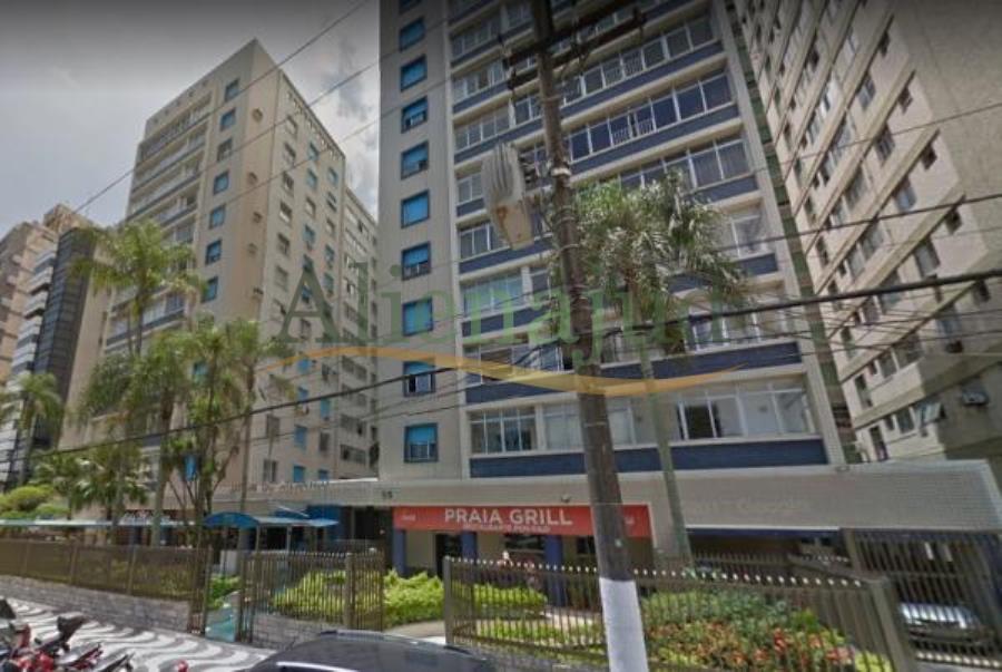 Apart. 2 dorms. c/ área de cons. de 100m² situado a Av. Bartolomeu de Gusmão - Aparecida - Santos/SP