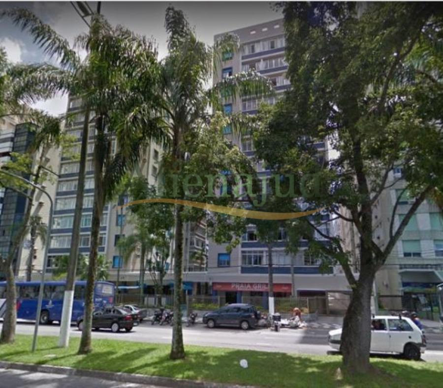 Apart. 1 dorm. c/ área construída de 28m² situado a Av. Bartolomeu de Gusmão - Aparecida - Santos/SP